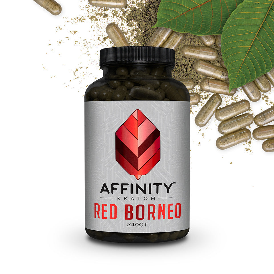 Red Borneo Kratom Capsules