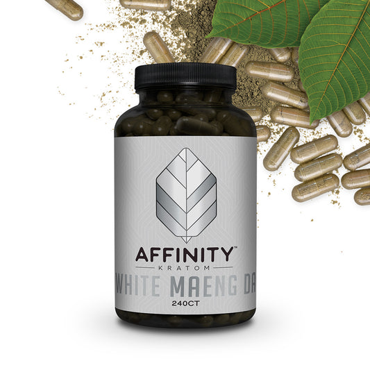 White Maeng Da Kratom Capsules
