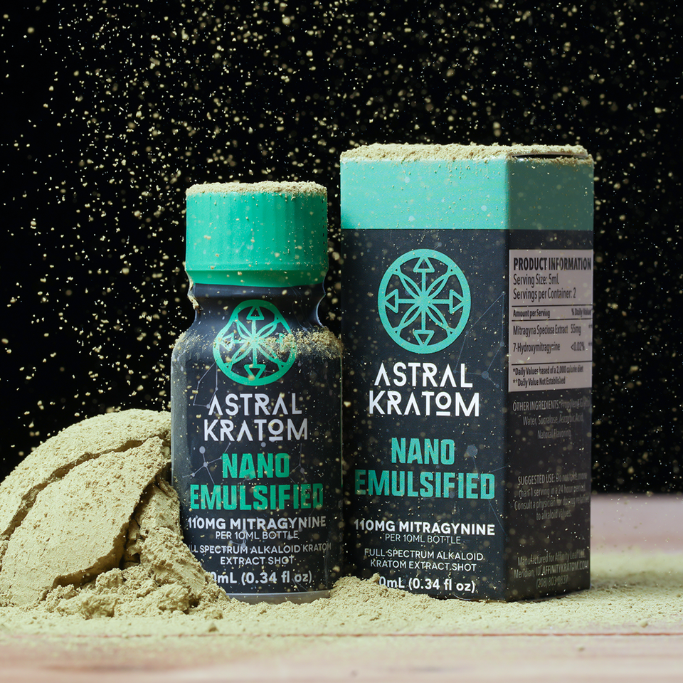 Kratom Nano Emulsified Extract Shot (10mL)