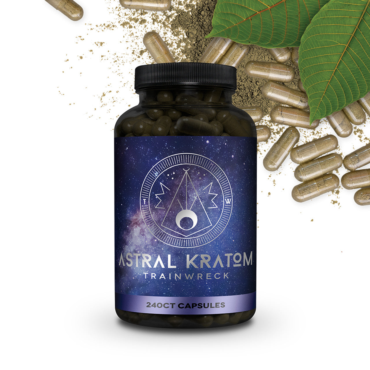 Trainwreck Kratom Capsules
